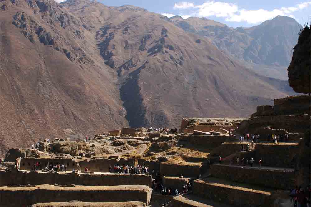134 - Peru - Ollantaytambo, restos arqueologicos